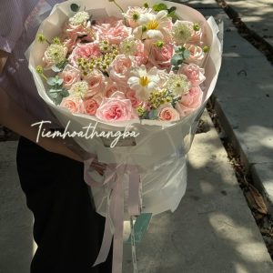 Bó hoa mix tulip