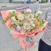 Bó hoa tone màu nhẹ nhàng