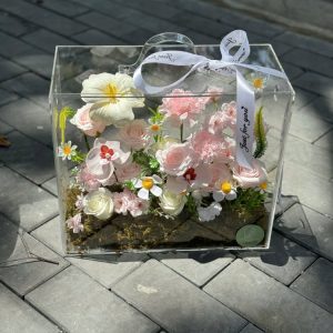 Hộp vali hoa sáp thơm