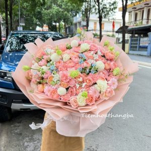 bó hồng công chúa thanh tao