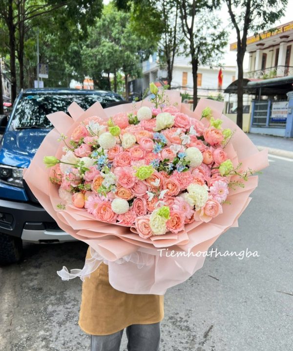 bó hồng công chúa thanh tao