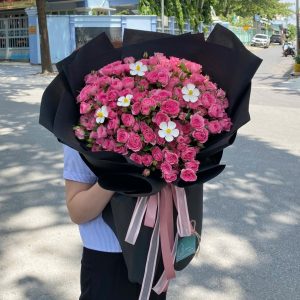 bó hồng chùm sophia