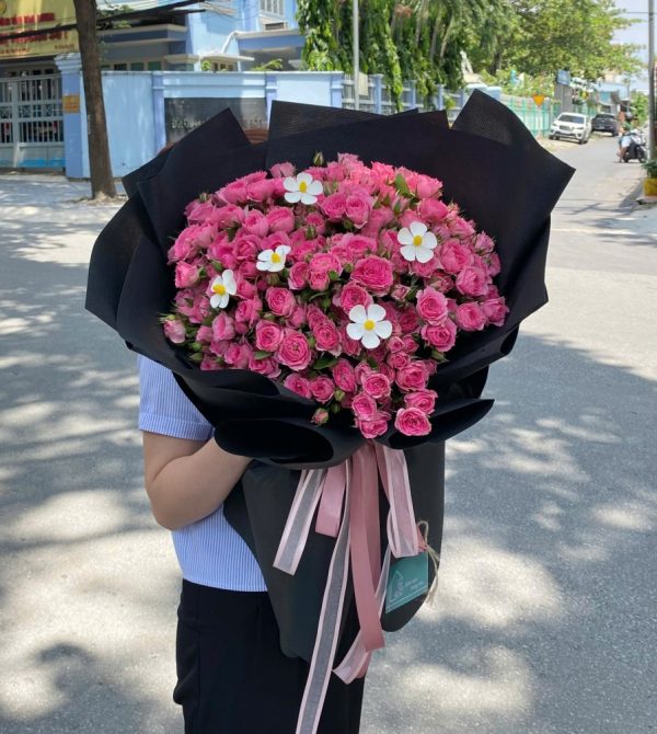 bó hồng chùm sophia