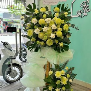 kệ hoa chúc mừng