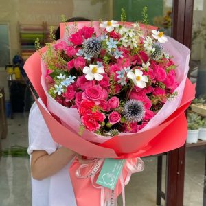 bó hoa hồng chùm sophia