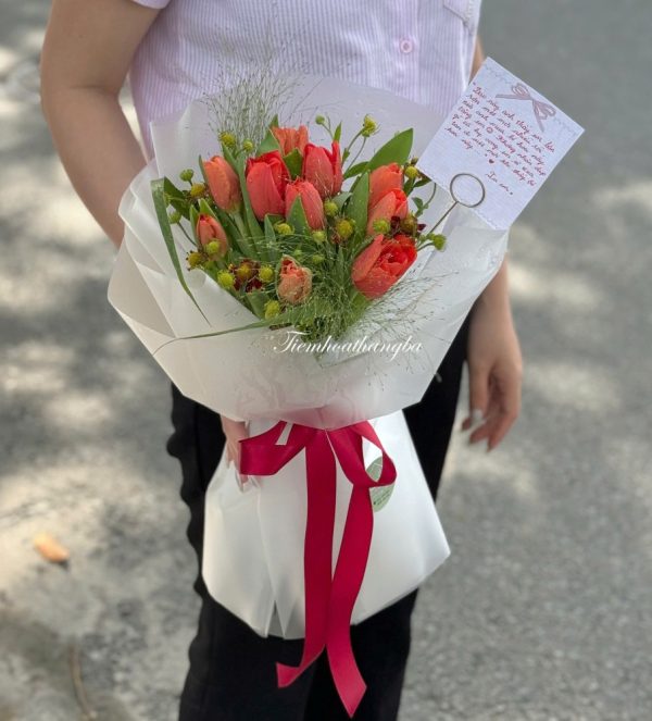 bó hoa tulip