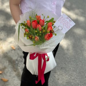bó hoa tulip